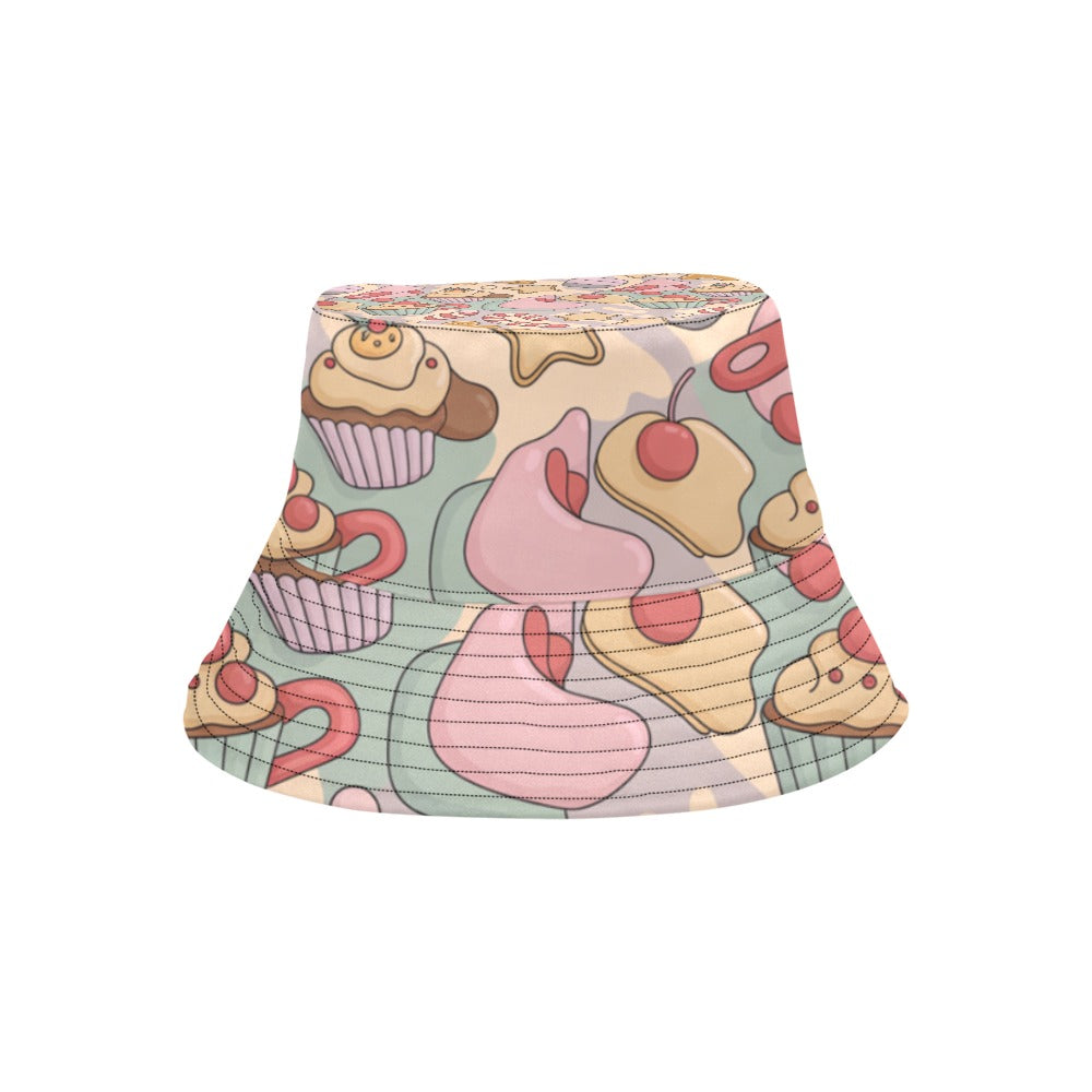 Men’s Christmas All Over Print Bucket Hat – Stylish Holiday Chino Cotton Twill Hat for Outdoor Activities – Festive Gift for Men