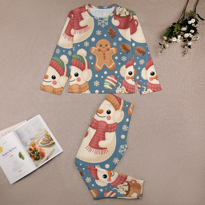 Boys’ Christmas Pajama Set – Soft Long Sleeve Top & Pants