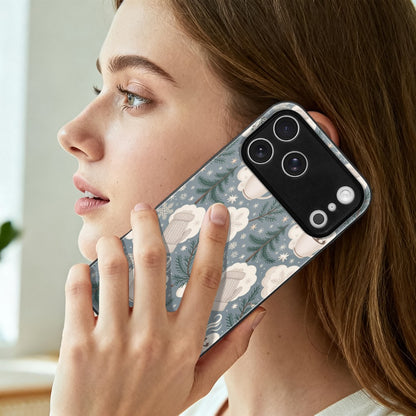 Christmas Glass Phone Case for iPhone 17 Series – Shockproof Anti-Scratch Cover