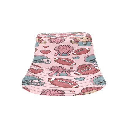 Unisex Game Day All Over Print Bucket Hat – Custom Sports Fan Polyester Hat for Summer, Tailgates & Outdoor Events – Trendy Football Baseball Game Day Accessory