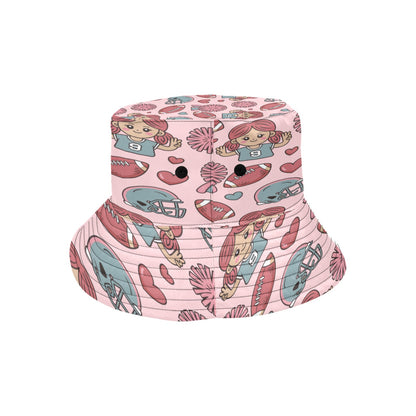 Unisex Game Day All Over Print Bucket Hat – Custom Sports Fan Polyester Hat for Summer, Tailgates & Outdoor Events – Trendy Football Baseball Game Day Accessory