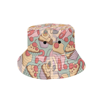 Men’s Christmas All Over Print Bucket Hat – Stylish Holiday Chino Cotton Twill Hat for Outdoor Activities – Festive Gift for Men