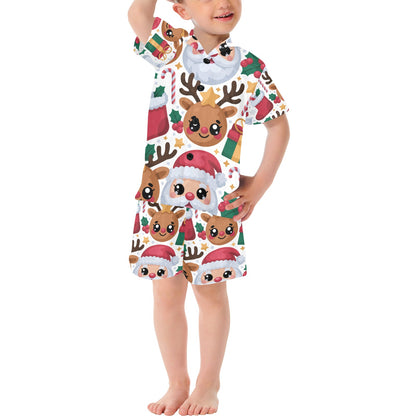 Little Boys’ Christmas Pajama Sets | Cute Holiday Sleepwear & Nightwear for Kids (Ages 2–7)