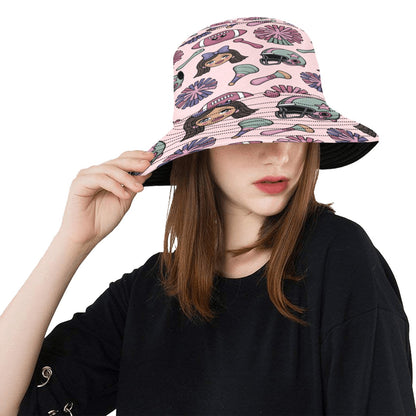 Unisex Game Day All Over Print Bucket Hat – Custom Sports Fan Polyester Hat for Summer, Tailgates & Outdoor Events – Trendy Football Baseball Game Day Accessory