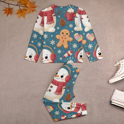 Boys’ Christmas Pajama Set – Soft Long Sleeve Top & Pants
