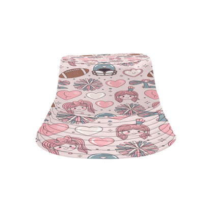 Unisex Game Day All Over Print Bucket Hat – Custom Sports Fan Polyester Hat for Summer, Tailgates & Outdoor Events – Trendy Football Baseball Game Day Accessory