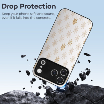 Christmas Glass Phone Case for iPhone 17 Series – Shockproof Anti-Scratch Cover
