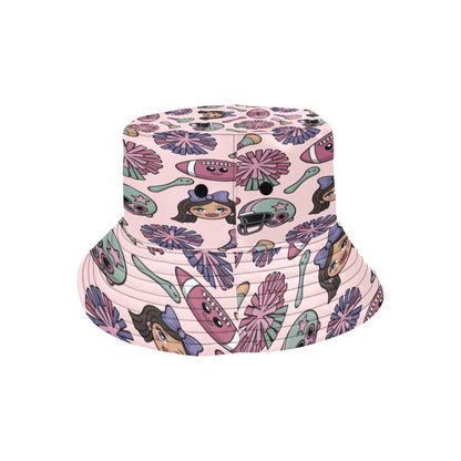 Unisex Game Day All Over Print Bucket Hat – Custom Sports Fan Polyester Hat for Summer, Tailgates & Outdoor Events – Trendy Football Baseball Game Day Accessory