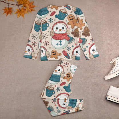 Boys’ Christmas Pajama Set – Soft Long Sleeve Top & Pants